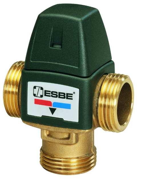 ESBE VTA 322 (temp 20-43°С) клапан термостатический трехходовой 1