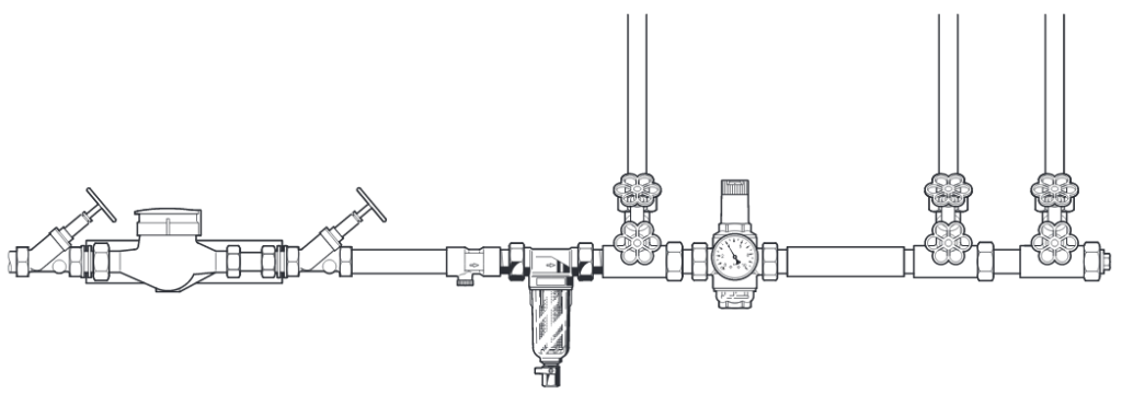 Магистральный фильтр промывной Honeywell FF06 AAM